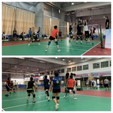 大田 氣排球俱樂(lè)部與縣氣協(xié)集訓(xùn)隊(duì)開(kāi)展教學(xué)賽