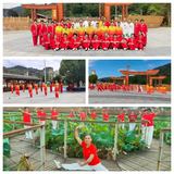尤溪县西滨洋中老年太极拳队迎“七一”主题活动