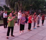 燕城有支古稀健身操隊(duì)