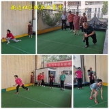 沙縣老體協(xié)舉辦地?cái)S球三人賽