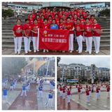 将乐县老体协柔力球辅导站开展推广套路《共筑中国梦》培训活动