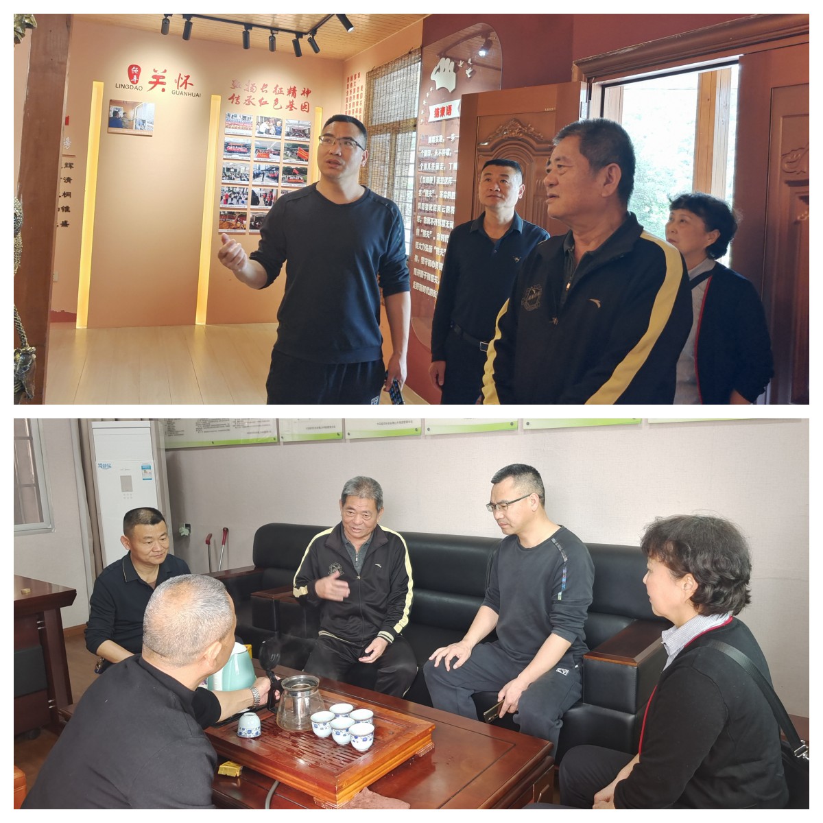 大田县老体协主席张友生到梅山镇调研老年体育工作.jpg