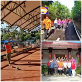 三明市老體協(xié)地?cái)S球?qū)Ｎ瘯?huì)舉辦慶重陽(yáng)節(jié)地?cái)S球交流活動(dòng)