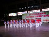 市區(qū)柔力球分會(huì)參加三明市老體協(xié)夜間健身展示活動(dòng)