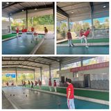 寧化縣老體協(xié)開(kāi)展慶重陽(yáng)地?cái)S球展示活動(dòng)