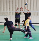 三明市區(qū)氣排球分會(huì)舉行迎元旦老年人氣排球賽