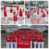 将乐县老体协柔力球俱乐部开展推广套路《共筑中国梦》培训活动