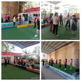 沙縣區(qū)老體協(xié)舉辦地?cái)S球新人培訓(xùn)班.