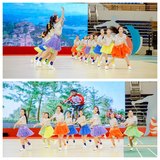 三明健身指导总站圆满完成省羽毛球总决赛开幕式表演