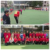 市直老體協(xié)舉辦門(mén)球交流賽