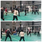 建寧縣老體協(xié)舉辦元宵氣排球友誼賽