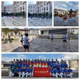 大田县老体协柔力球俱乐部开展迎“双节”活动