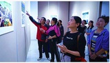三明健身指導(dǎo)總站觀看市藝術(shù)館攝影獲獎(jiǎng)作品展