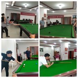 沙縣區(qū)老體協(xié)舉辦“迎重陽(yáng)”斯諾克混雙友誼賽.