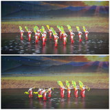 三明健身指導(dǎo)總站參賽的廣場(chǎng)舞《在希望的田野上》  榮獲福建省首屆廣場(chǎng)舞大賽最佳表演獎(jiǎng)