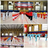 太極交流綻芳華   最美夕陽(yáng)別樣紅